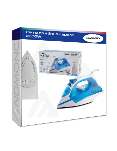 Ferro da stiro a vapore 2000W Dictrolux