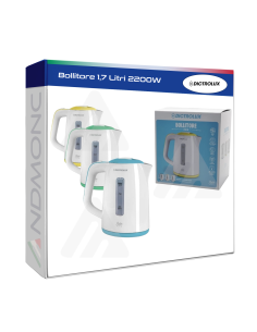 Bollitore 1,7 Litri 2200W