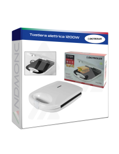 Tostiera elettrica 1200W Dictrolux