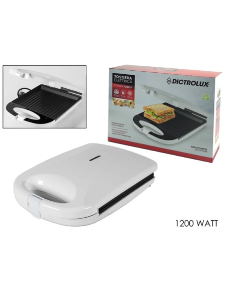 Tostiera elettrica 1200W Dictrolux