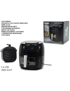 Friggitrice ad Aria 7,4 Litri 1800W Dictrolux 2