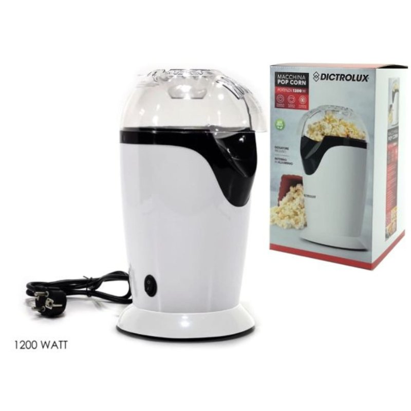 Macchina Pop Corn 1200W Dictrolux