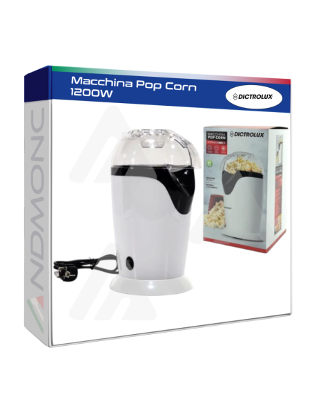 Macchina Pop Corn 1200W Dictrolux