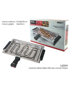 Griglia elettrica 1600W DICTROLUX 2