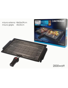 Griglia elettrica 2000W Dictrolux 2