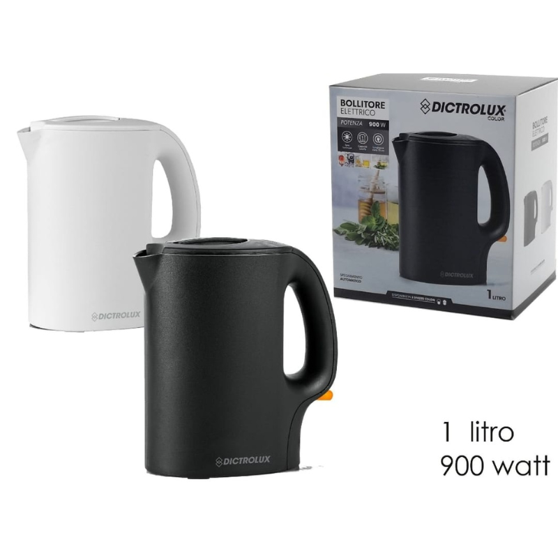 Bollitore elettrico 1 Litro 900W Dictrolux