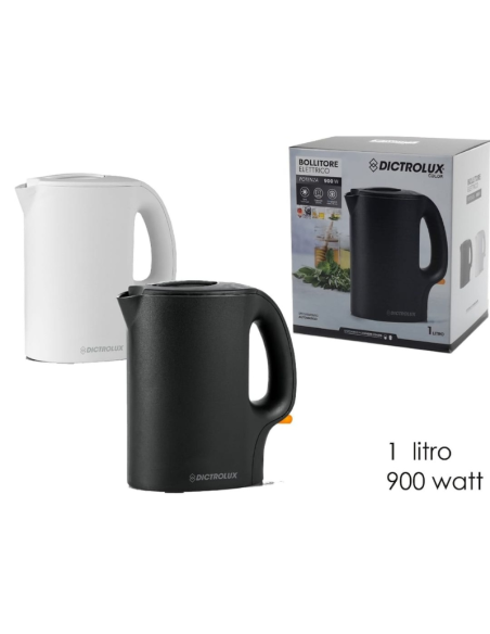 Bollitore elettrico 1 Litro 900W Dictrolux