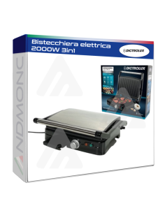 Bistecchiera elettrica 2000W 3in1 Dictrolux
