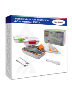 Scaldavivande elettrico 40w Acciaio INOX Dictrolux