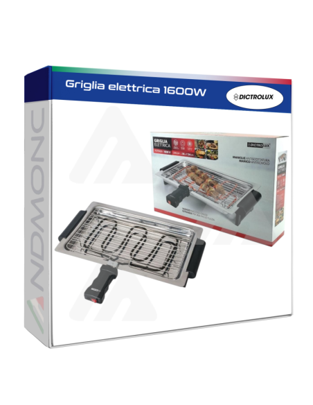Griglia elettrica 1600W DICTROLUX