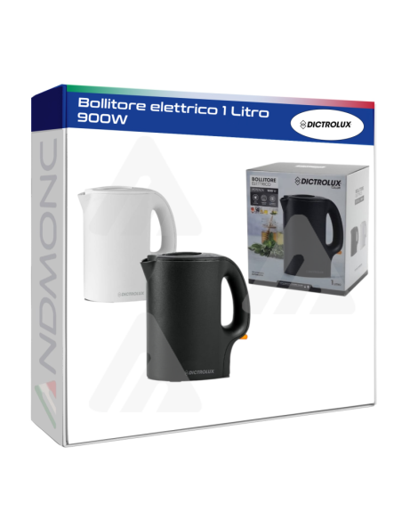 Bollitore elettrico 1 Litro 900W Dictrolux