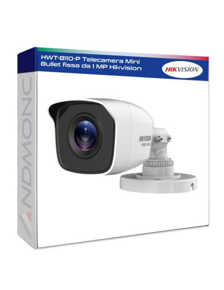 HWT-B110-P Telecamera Mini Bullet fissa da 1 MP Hikvision