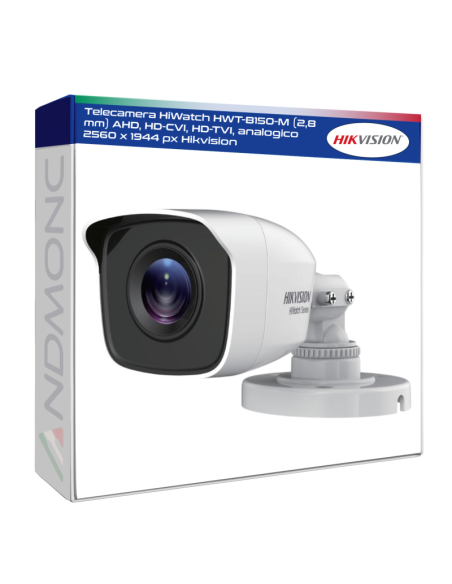 Telecamera HiWatch HWT-B150-M (2,8 mm) AHD, HD-CVI, HD-TVI, analogico 2560 x 1944 px Hikvision