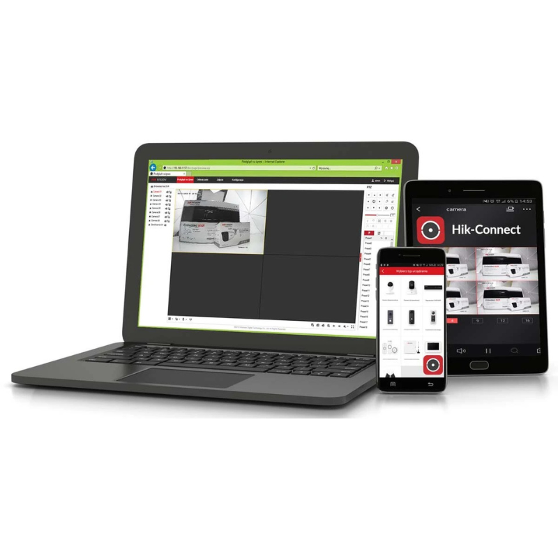 DVR ibrido: Hikvision Hiwatch WYP HWD-7104MH-G2