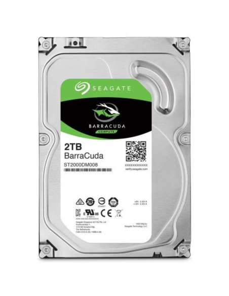 Hard Disk SEAGATE BarraCuda 2TB HDD ST2000DM008