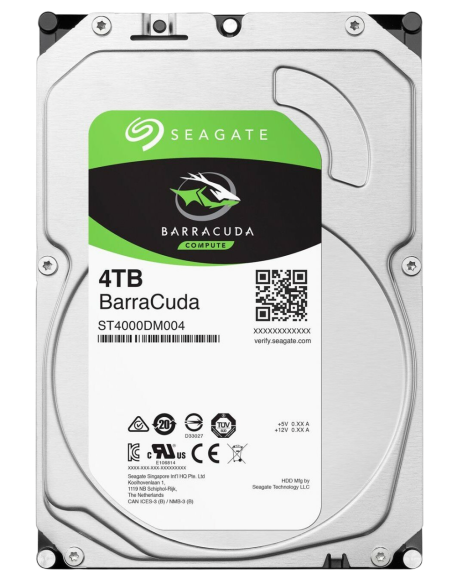 Hard Disk SEAGATE BarraCuda HDD 4TB ST4000DM004
