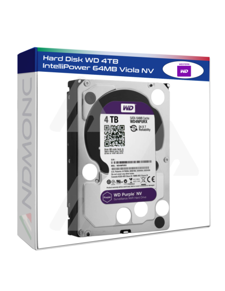 Hard Disk WD 4TB IntelliPower 64MB Viola NV
