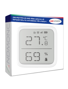 DS-PDTPH-E-WE Rilevatore di temperatura wireless Hikvision