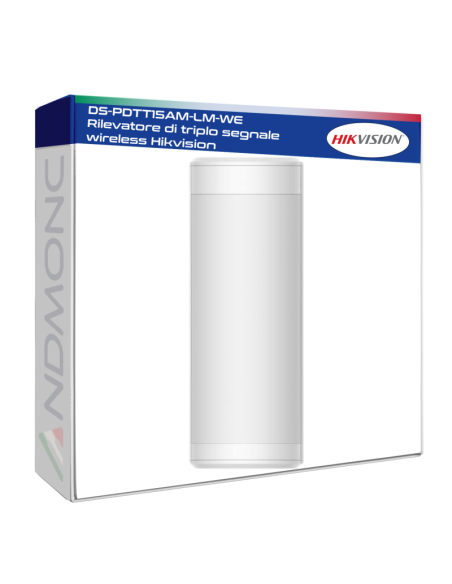 Hikvision DS-PDTT15AM-LM-WE Rilevatore di triplo segnale wireless