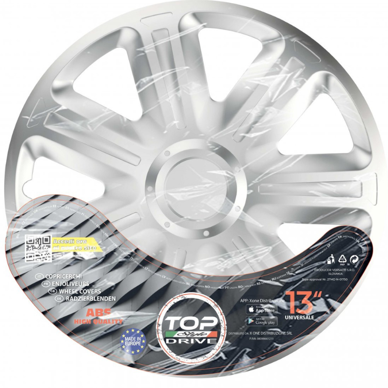 COPRICERCHI ABS COMFORT 4pz.