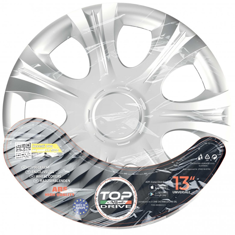 COPRICERCHI ABS IMPULSE 4pz.