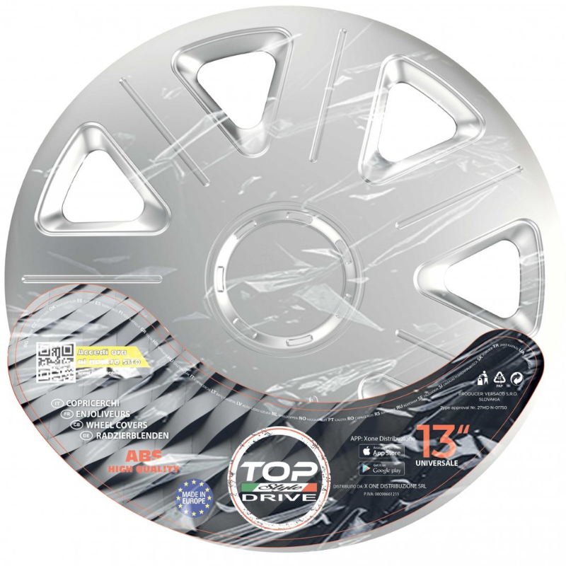 COPRICERCHI ABS MASTER 4pz.