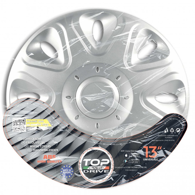 COPRICERCHI ABS POWER 4pz.