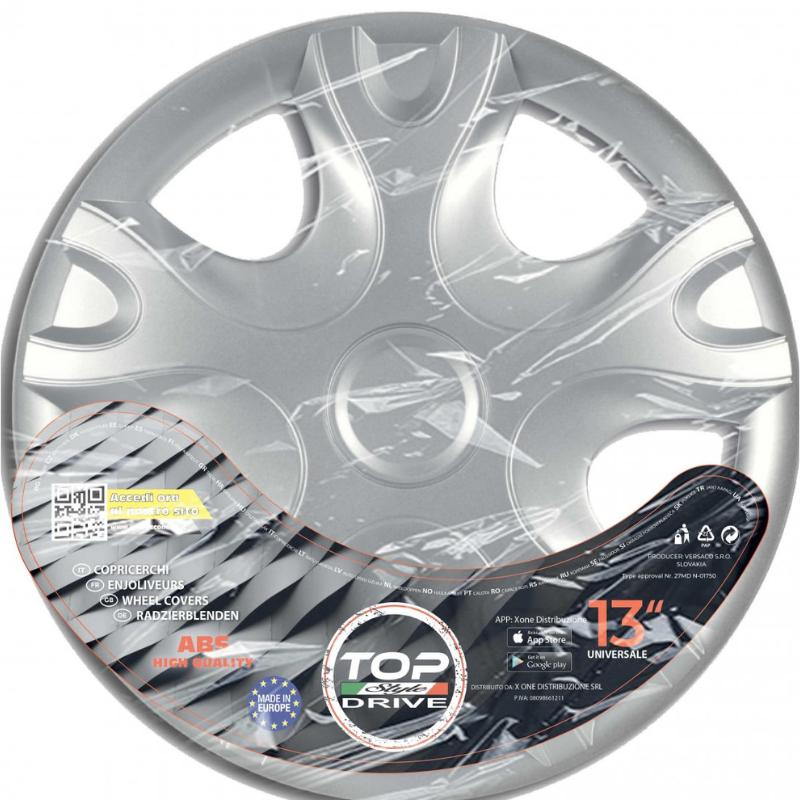 COPRICERCHI ABS REAL 4pz.