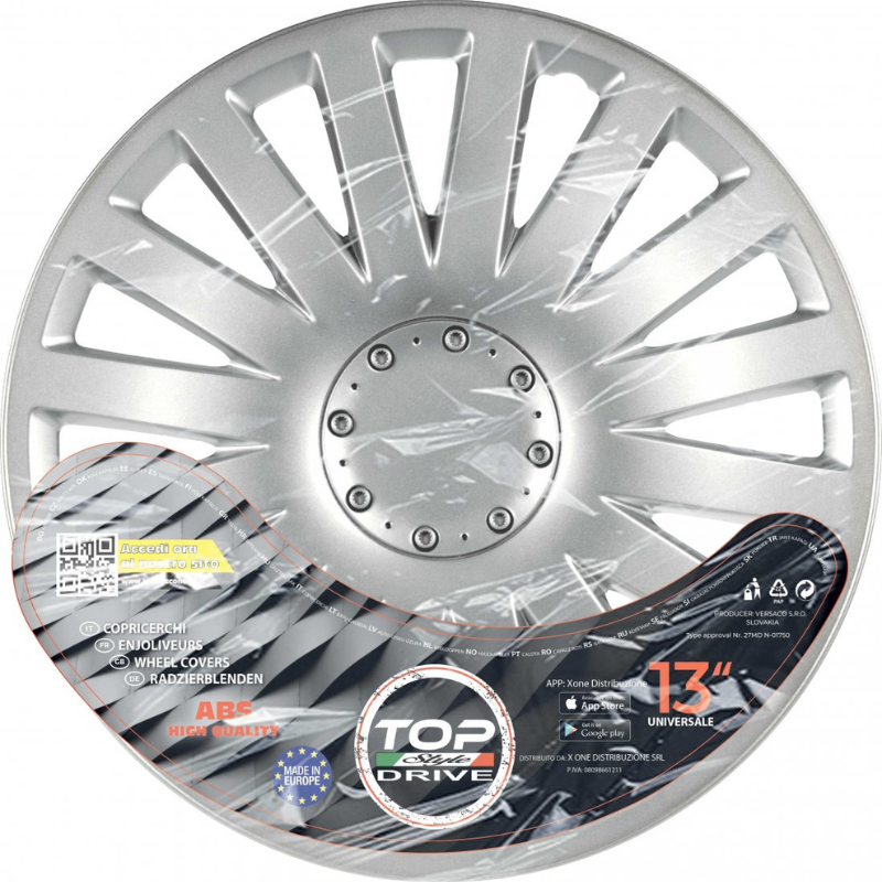 COPRICERCHI ABS SMART 4pz.