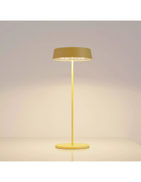 Lampada Da Tavolo Senza Fili touch Dimmerabile Giallo