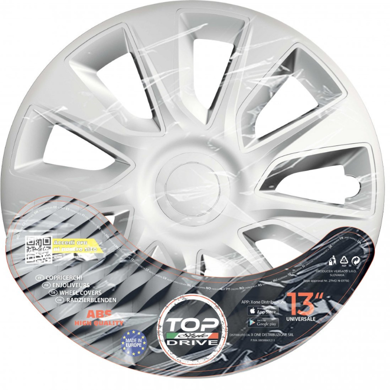 COPRICERCHI ABS STRATOS 4pz.