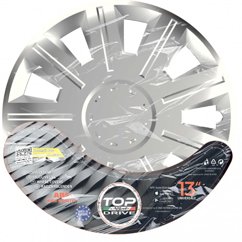 COPRICERCHI ABS VICTORY 4pz.