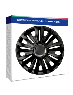 COPRICERCHI BLACK ROYAL 4pz.