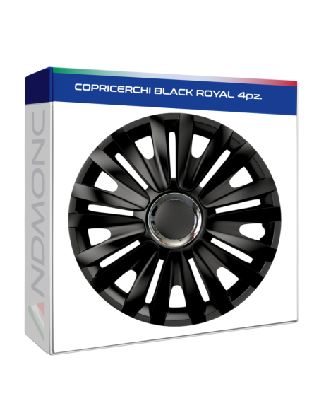 COPRICERCHI BLACK ROYAL 4pz.