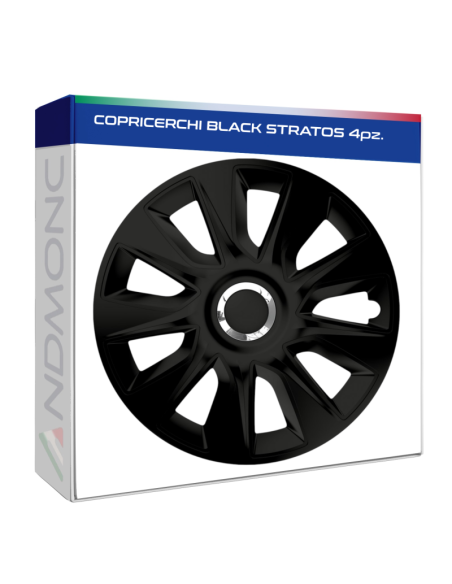 COPRICERCHI BLACK STRATOS 4pz.