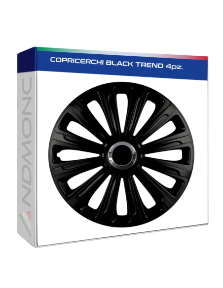 COPRICERCHI BLACK TREND 4pz.