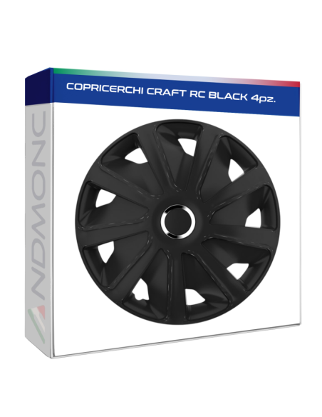 COPRICERCHI CRAFT RC BLACK 4pz.