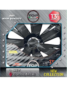 COPRICERCHI ENERGY BLACK 4pz. 2