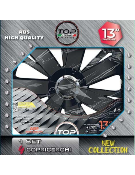 COPRICERCHI ENERGY BLACK 4pz.