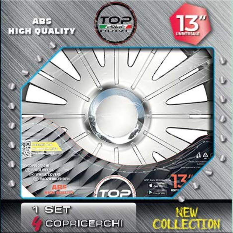 COPRICERCHI SILVER ACTIVE 4pz.