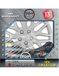 COPRICERCHI SILVER DAKAR 4pz. 2