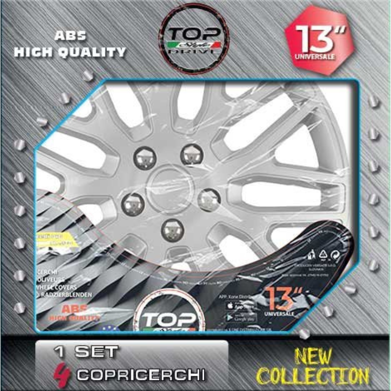 COPRICERCHI SILVER DAKAR 4pz.