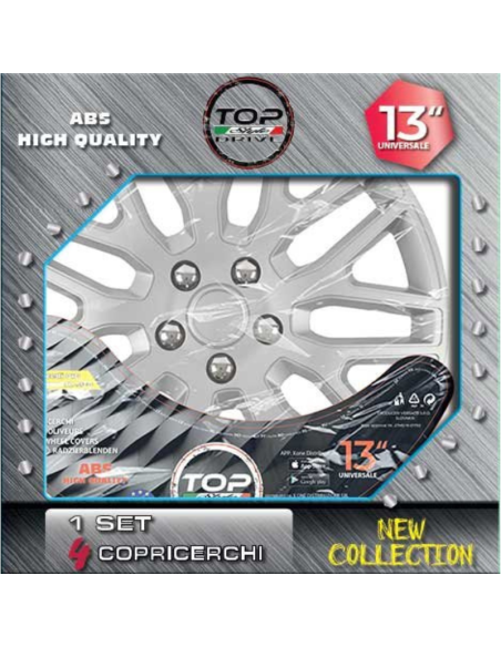 COPRICERCHI SILVER DAKAR 4pz.