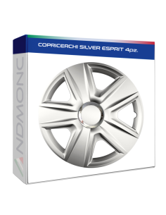 COPRICERCHI SILVER ESPRIT 4pz.
