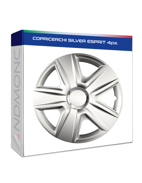 COPRICERCHI SILVER ESPRIT 4pz.