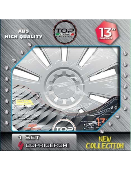 COPRICERCHI SILVER GRID 4pz.