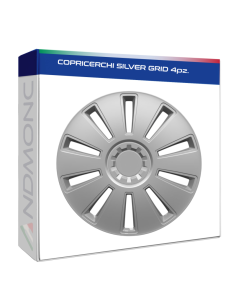 COPRICERCHI SILVER GRID 4pz.