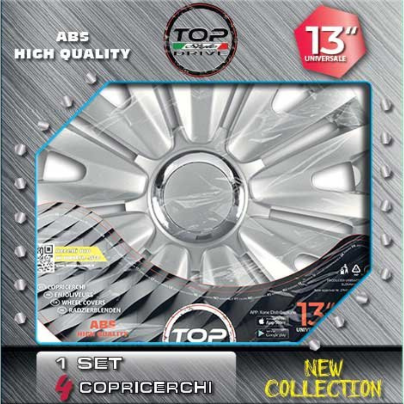 COPRICERCHI SILVER ROYAL 4pz.