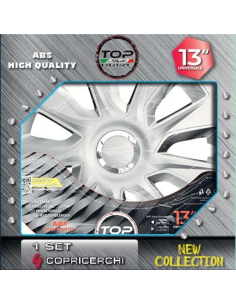 COPRICERCHI SILVER STRATOS 4pz. 2