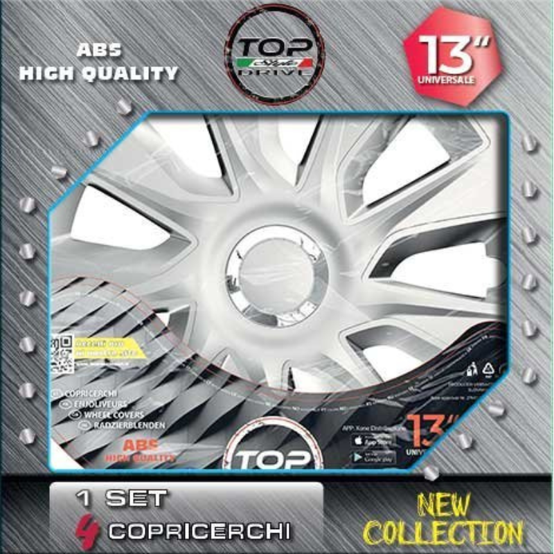 COPRICERCHI SILVER TREND 4pz.